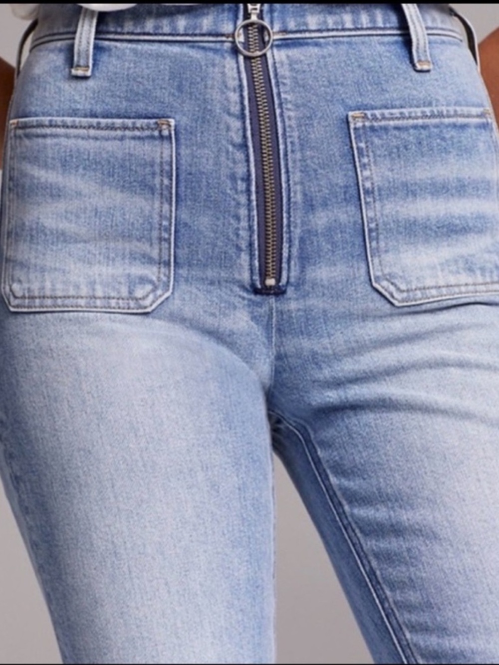 Aritzia Denim Forum The Just Peachy Straight Jeans